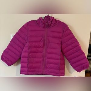 Jumping Beans Toddler Girls Brilliant Berry Light Puffer Jacket NWT Size…